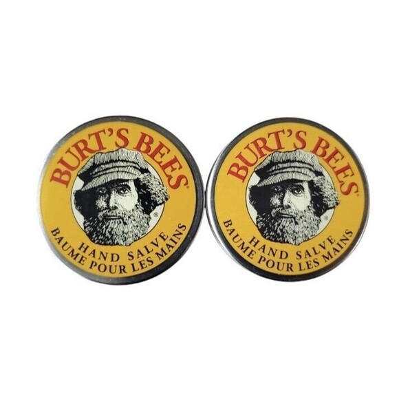 2x Burt's Bees Hand Lotion .30 oz Travel Size Tin Set Lot NEW Beekeepers Friend - Picture 1 of 3